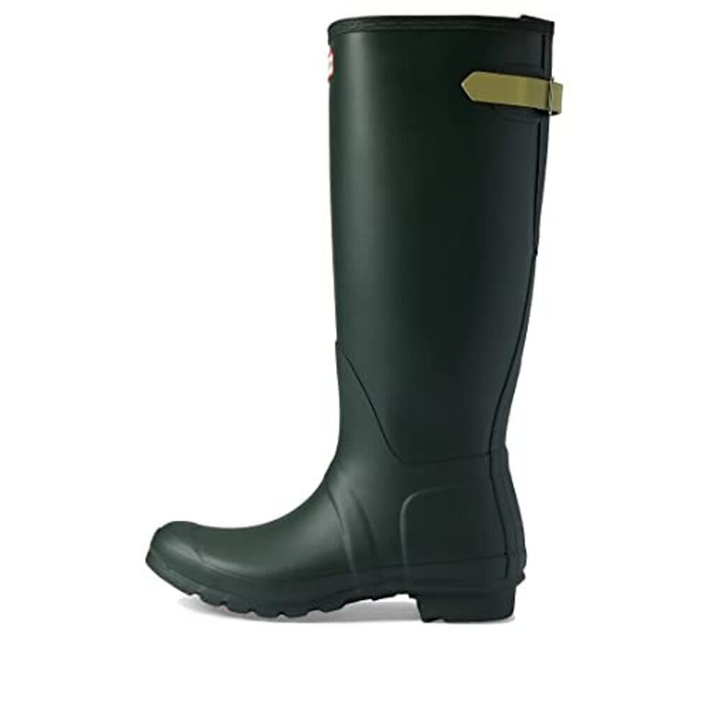 Hunter Rain Boots Women Wellington WP Back Adjust Maa Green/Wild Green 10 M - Picture 2 of 5